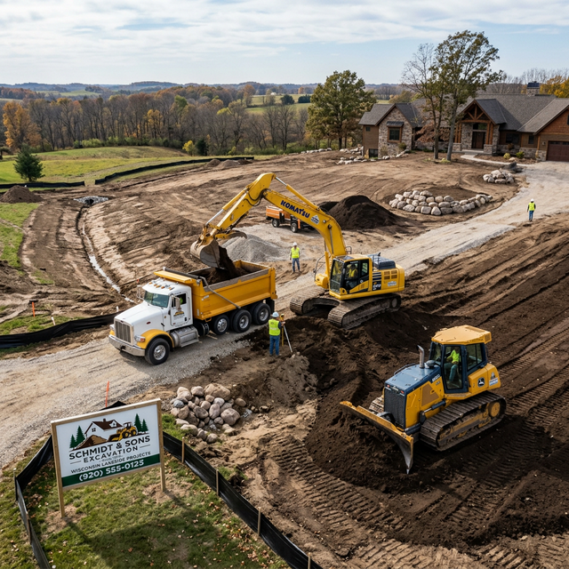 Heavy Machinery Excavating
