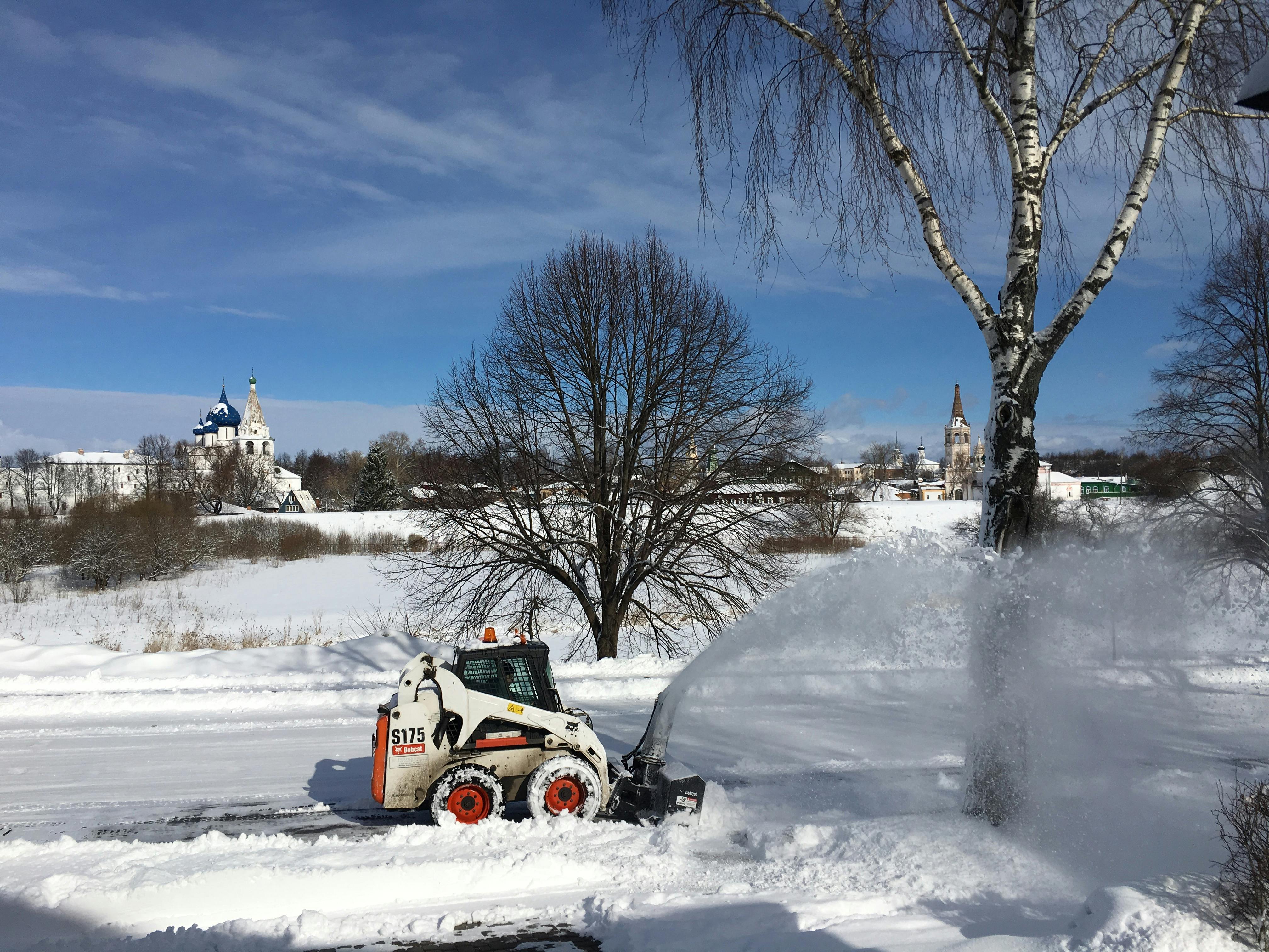 Winter landscape in Wisconsin